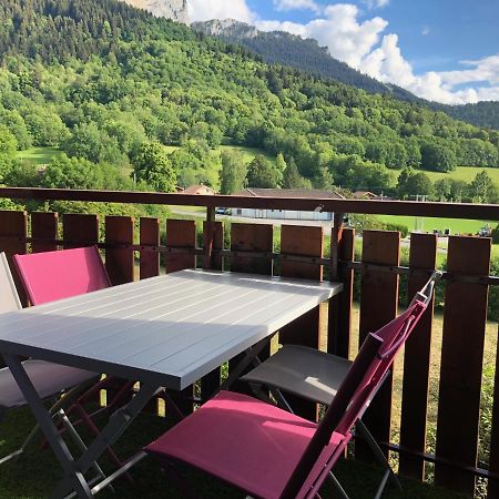 Studio Agreable Et Cosy Avec Vue Sur Les Memises Thollon-les-Memises 外观 照片