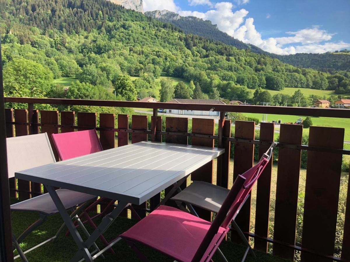 Studio Agreable Et Cosy Avec Vue Sur Les Memises Thollon-les-Memises 外观 照片