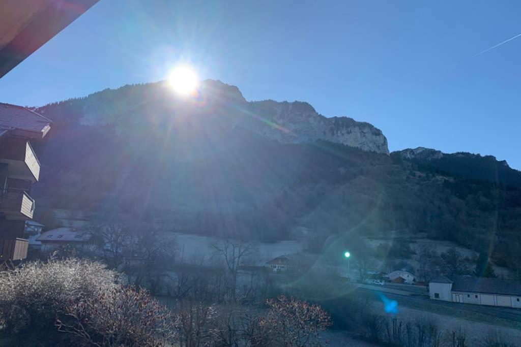 Studio Agreable Et Cosy Avec Vue Sur Les Memises Thollon-les-Memises 外观 照片